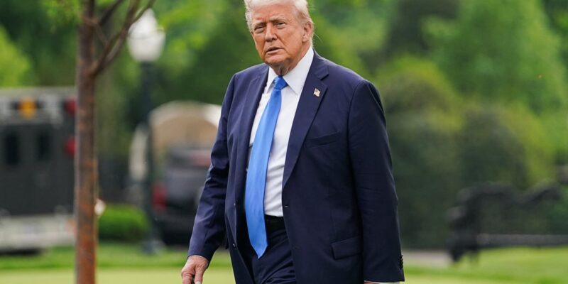 Trump blames 'bad parts' of economy on Biden